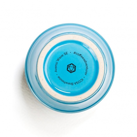 Icosa Avensi Wave Керамична чаша AERESSO Atlantis Blue 180 ml