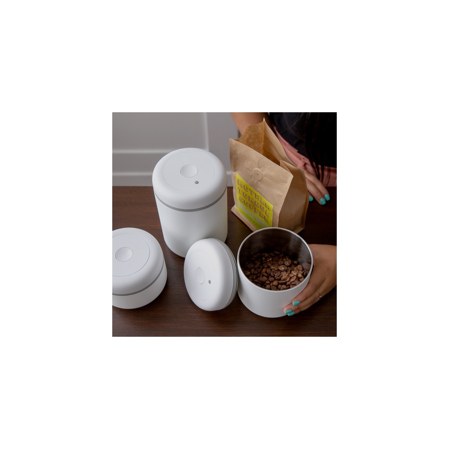 Вакуумна кутия Fellow Atmos 280g, бяла