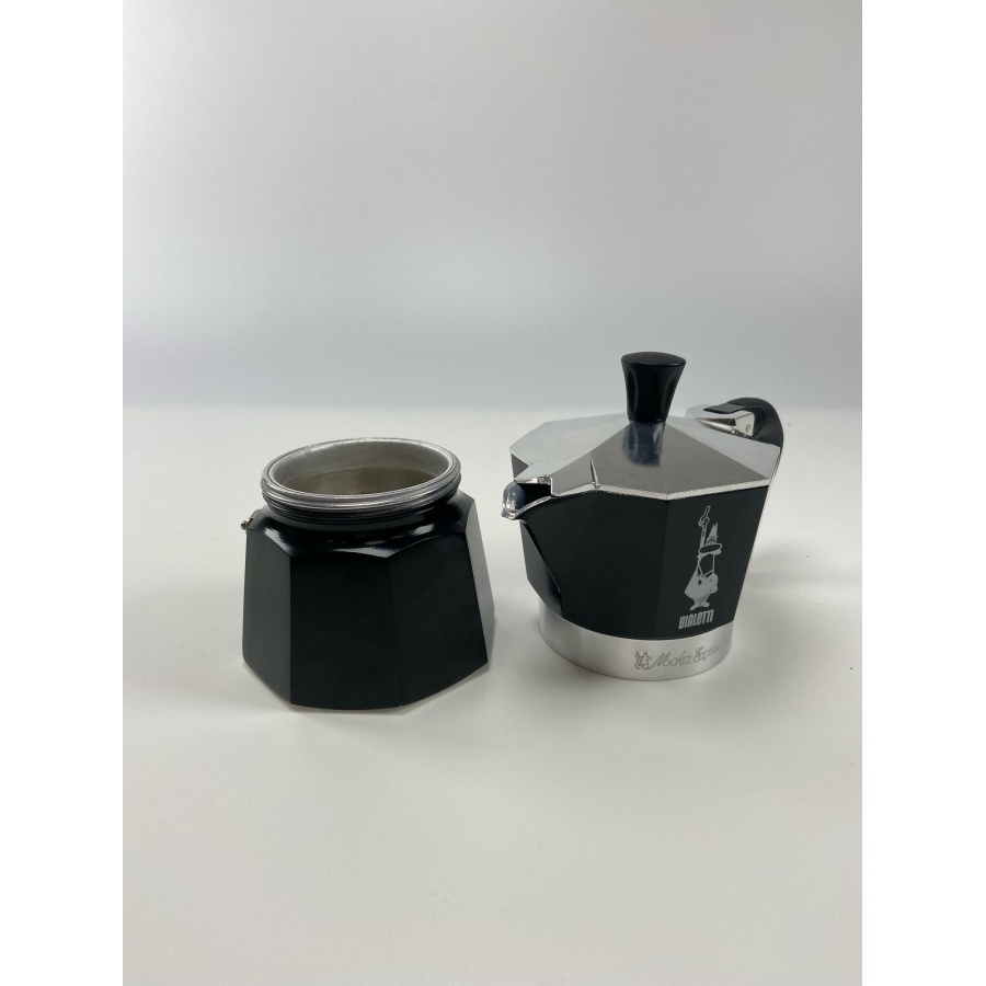 Bialetti Moka Express 3 moka pot black - ИЗПОЛЗВАНА/НИСКА СТОЙНОСТ