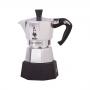 Електрическият мока кана Bialetti Elettrika за приготвяне на 2 чаши силно прясно кафе, където и да се намирате . 