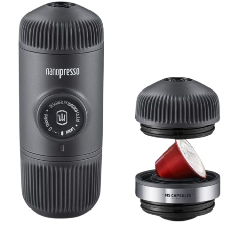 Wacaco Nanopresso сив + адаптер NS