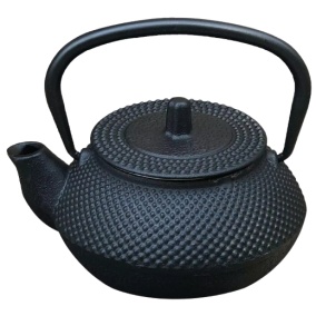 Чугунен чайник Kaffia 300ml черен