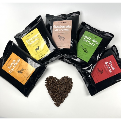 Коста Рика Таразу, СРЕДНО ИЗПЕЧЕНА, зърнеста кафе арабика