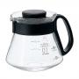 Hario V60 Range Server 360ml термоустойчив стъклен съд за кафе за професионално сервиране на прясно кафе. Подходяща и за микровълнова фурна.
Обем: 360 мл