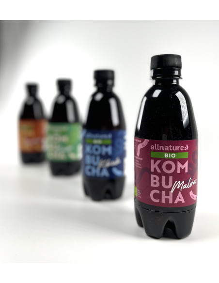 Allnature Комбуча Малина Органична 330 мл