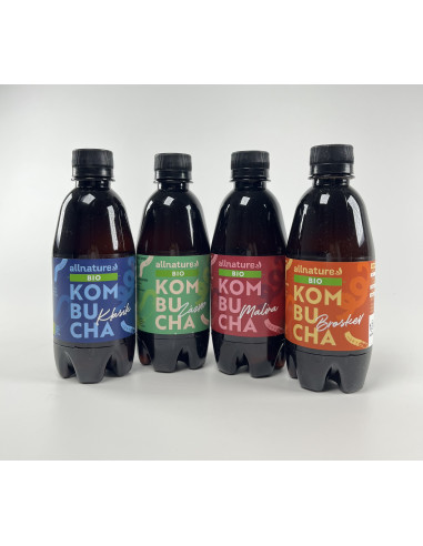 Allnature Комбуча Праскова BIO 330 ml