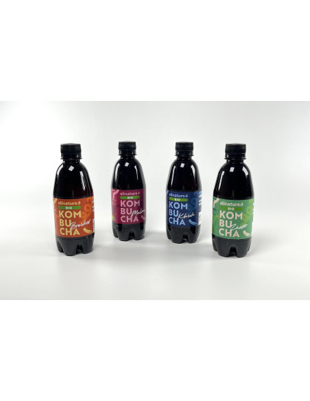 Allnature Комбуча Джинджифил органичен 330 мл