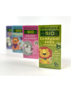 Allnature BIO Детски чай Градинска смес с маточина 20x1,5 g 2