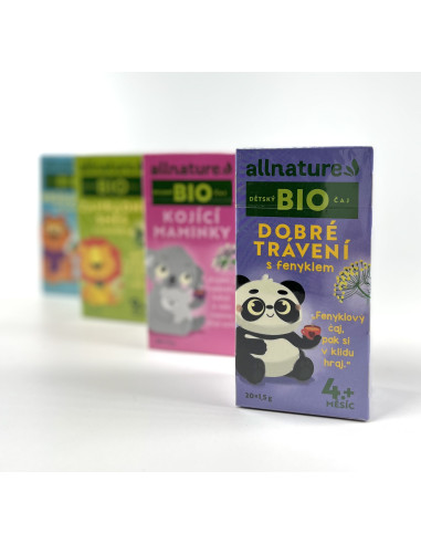 Allnature Органичен детски чай Добро храносмилане с копър 20x1,5 g