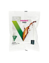 Белени хартиени филтри Hario V60-01 за приготвяне на капково кафе в дрипер. Опаковката съдържа 100 бр.