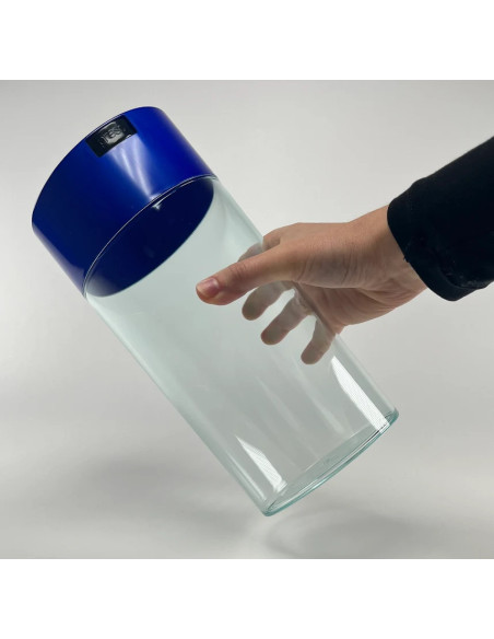 Вакуумна кутия Tightvac 680g - прозрачна + синя