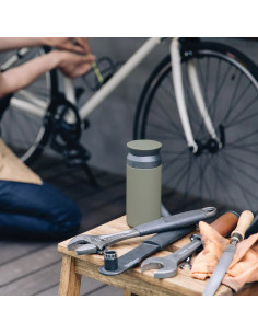 Чаша за пътуване Kinto - 500 мл, цвят каки 2