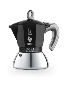 Bialetti Moka Induction 4 чаши черен - Козметичен дефект / ОТСТЪПКА