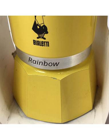 BAZAR - Bialetti Rainbow 3 жълта кана за мока