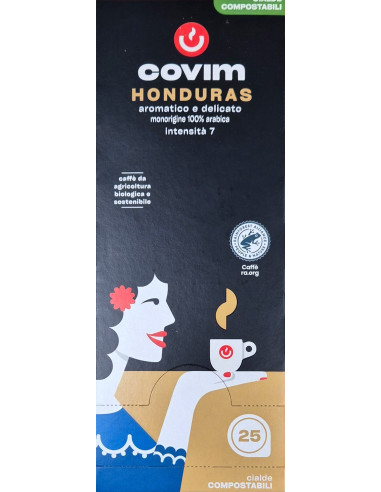 E.S.E. шушулки Covim Хондурас 100% Арабика, 25 порции