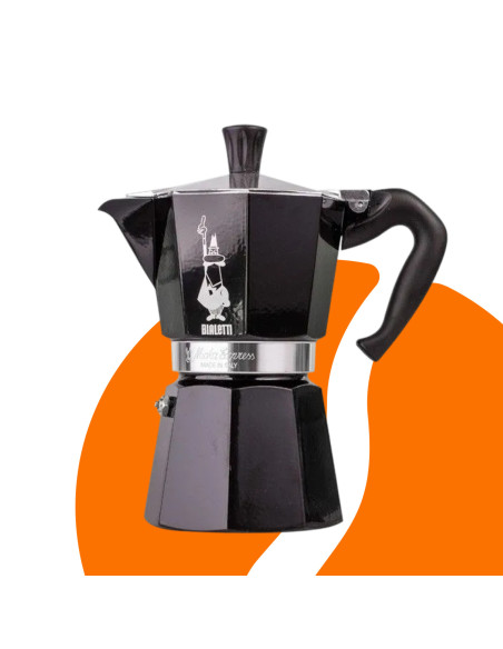 Bialetti Moka Express 6 мока кана черно