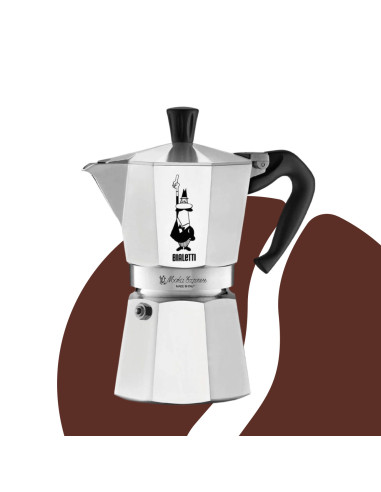 Bialetti Moka Express 6 чаши мока кана