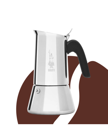Bialetti Venus 6 чаши, индукционна кана за мока