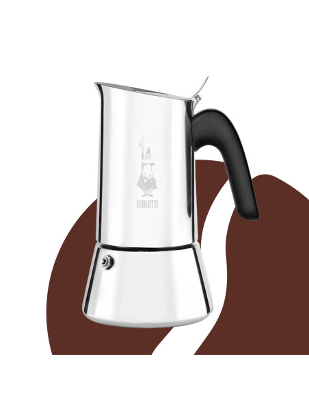 Bialetti Venus 10 чаши, индукционна кана за мока