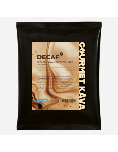 Безкофеиново кафе Колумбия, зърнена арабика DECAF