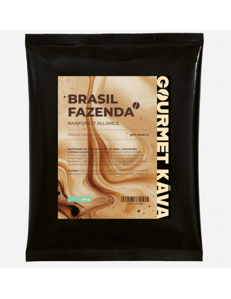Brazil Fazenda Rainforest, кафе на зърна арабика