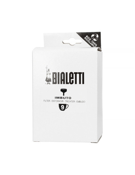 Алуминиева кафемашина „Bialetti“ с фуния за 9 чаши