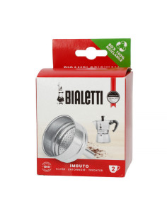 Алуминиева кафемашина „Bialetti“ с фуния за 2 чаши