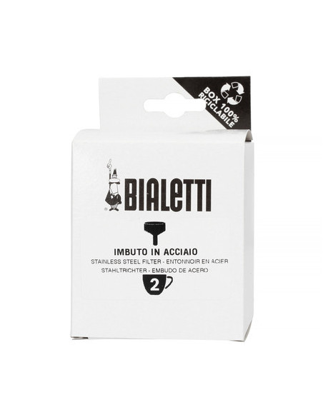 Фуния Bialetti за стоманена кафемашина за 2 чаши