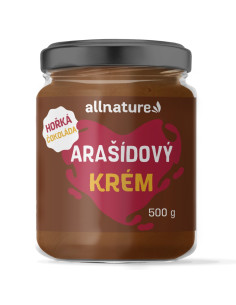 Allnature Фъстъчено масло с тъмен шоколад 500 г