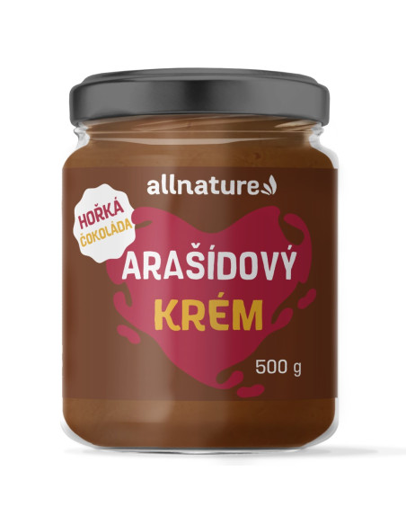 Allnature Фъстъчено масло с тъмен шоколад 500 г