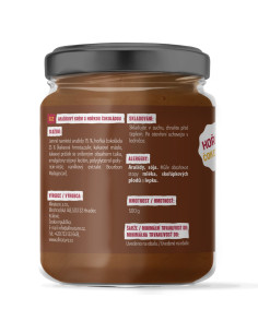 Allnature Arašídové máslo s hořkou čokoládou 500 g 2
