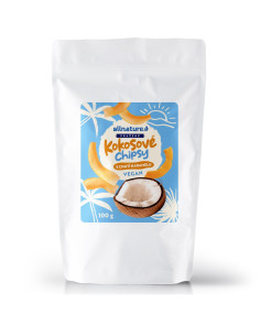 Allnature Карамелени кокосови чипсове 100 г