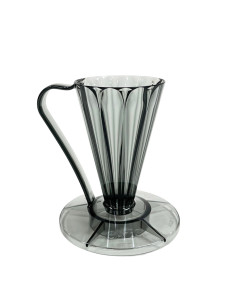 Cafec Flower Deep 27 пластмасов дрипър, черен