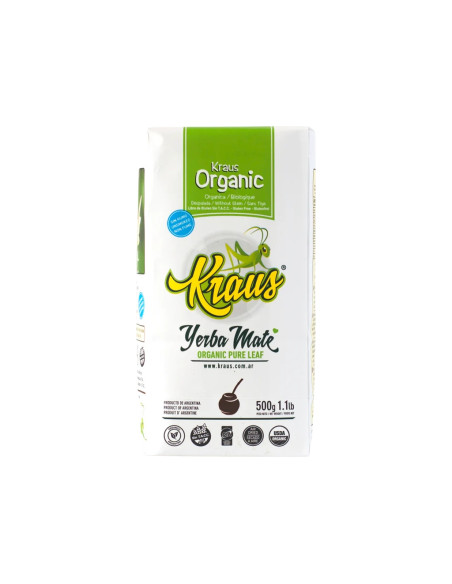 Йерба мате Kraus Organic Pure Leaf 500 г