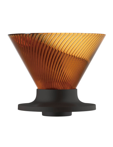 Hario NEO V60-02 Дрипър от Tritan, цвят „Амбър“