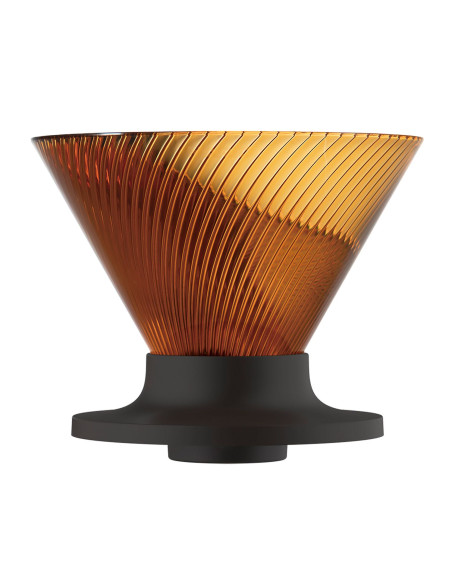 Hario NEO V60-02 Дрипър от Tritan, цвят „Амбър“