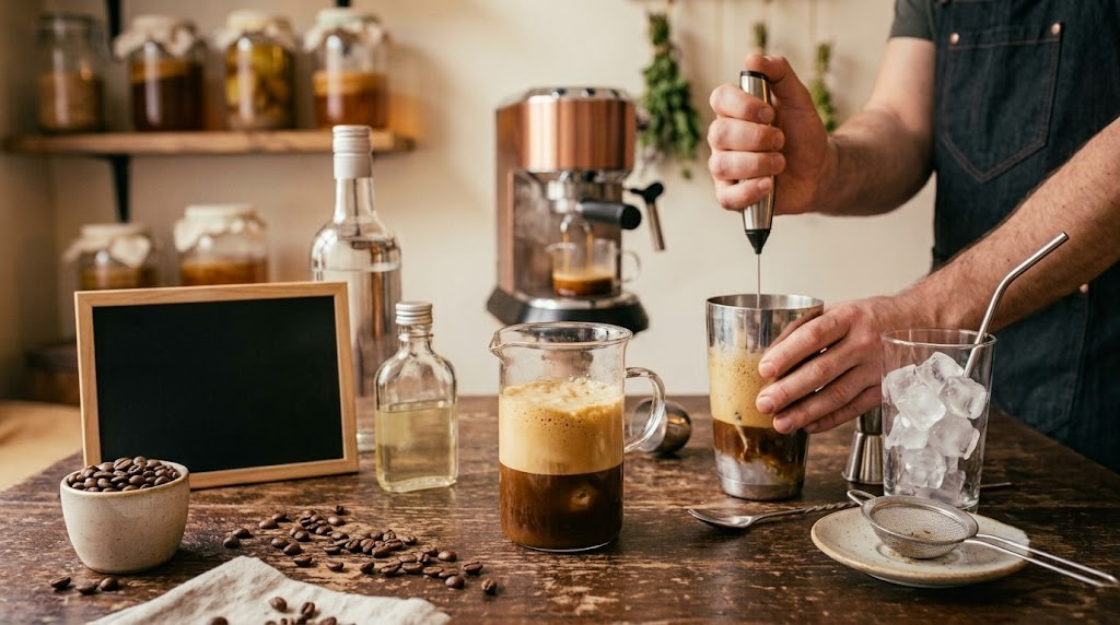 Приготвяне на кафе Freddo Espresso