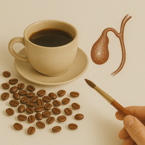 Кафе и жлъчен мехур